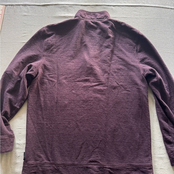 Calvin Klein Plum Quarter-Zip Top - Picture 7 of 7
